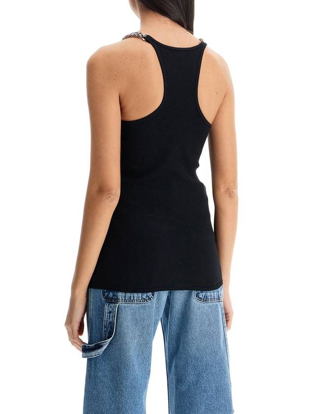 "tank top with chains on - STELLA MCCARTNEY - BALAAN 3