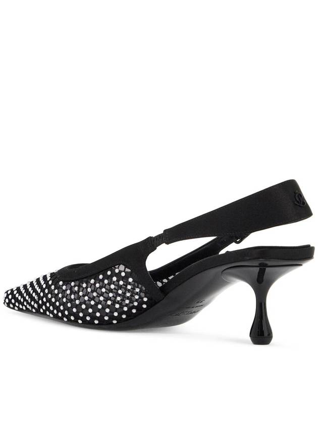 "mesh and satin slingback amel 50 dÃcol - JIMMY CHOO - BALAAN 3