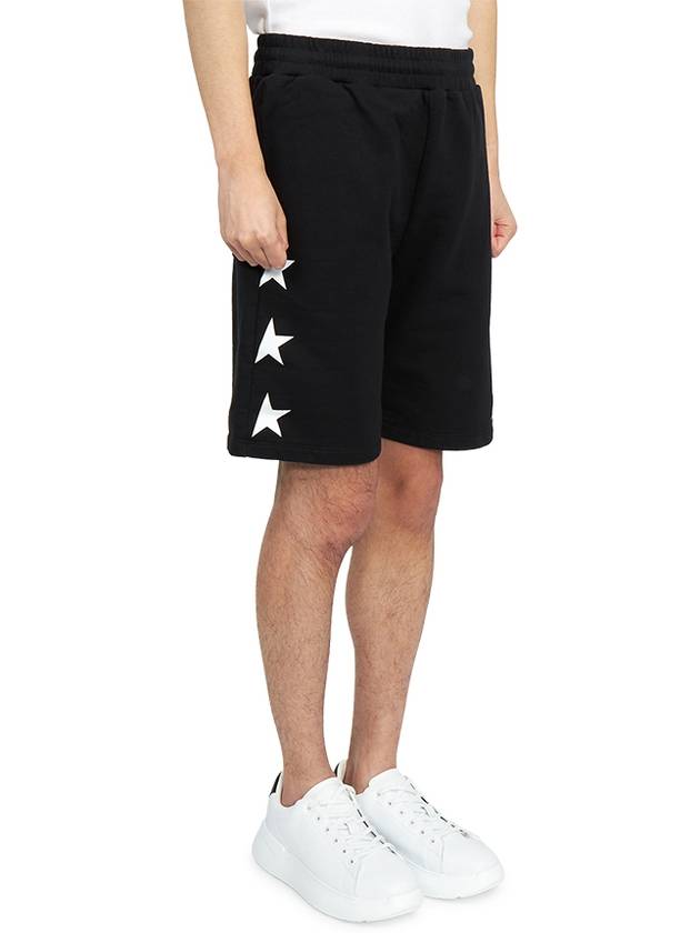 White Star Bermuda Shorts Black - GOLDEN GOOSE - BALAAN 6