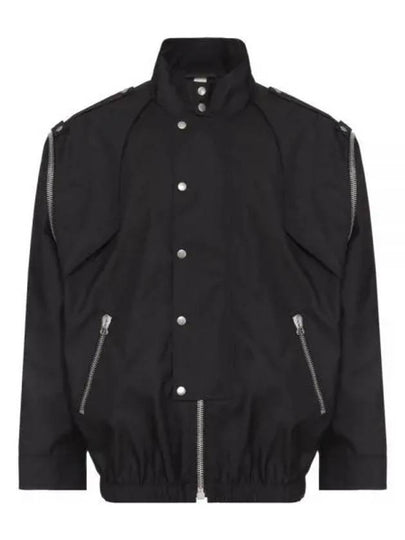 Metamorfosi Multi Zip-Up Jacket Black - GUCCI - BALAAN 2