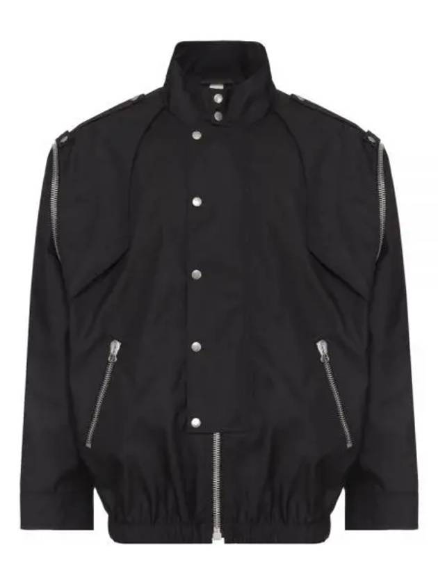 Metamorfosi Multi Zip-Up Jacket Black - GUCCI - BALAAN 2