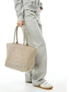 Yanky Zipper Eco Bag Tote Beige - ISABEL MARANT - BALAAN 6