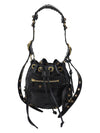 Le Cagole XS Leather Bucket Bag Black - BALENCIAGA - BALAAN 2