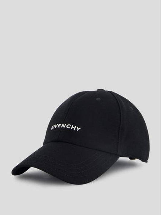 Embroidered Logo Baseball Ball Cap Black - GIVENCHY - BALAAN 1