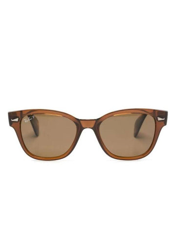 logo decorated square frame sunglasses RB0880S - RAY-BAN - BALAAN 1