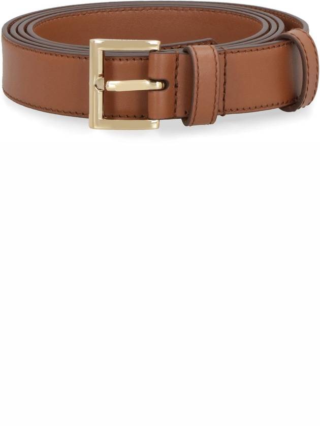 leather belt 1CC5438NQ F0ORP COGNAC 1 B0170480902 - PRADA - BALAAN 3