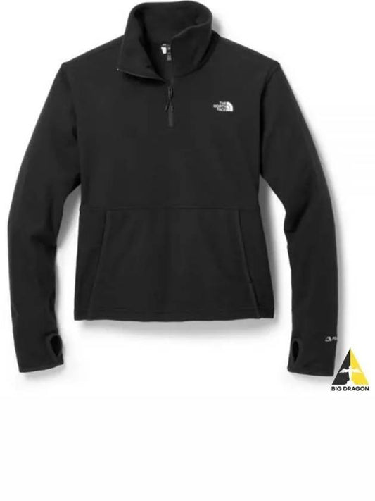 Women's Alpine Polartec 100 Half Zip Up Sweatshirt Black - THE NORTH FACE - BALAAN 2