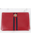 tiger head clutch red - GUCCI - BALAAN 3