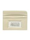 Stitch Logo Patch Card Wallet Light Grey - MAISON MARGIELA - BALAAN 1