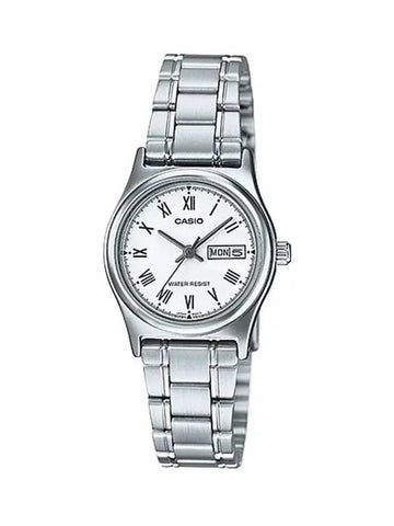 Women's Metal Wrist Watch LTP V006D 7B - CASIO - BALAAN 1