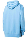 Miley Logo Print Hooded Blue - ISABEL MARANT - BALAAN 4