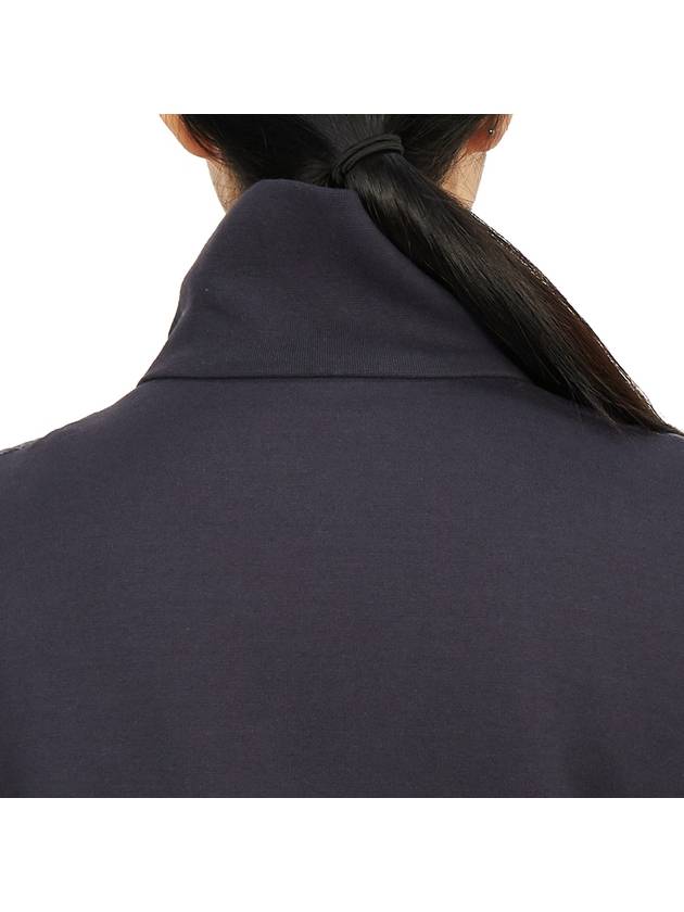 Logo Patch Knit Padded Zip-up Jacket Navy - MONCLER - BALAAN 10