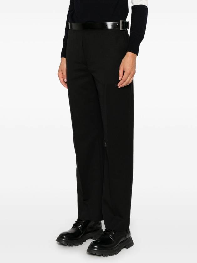 Gabadin straight pants black - PRADA - BALAAN 4