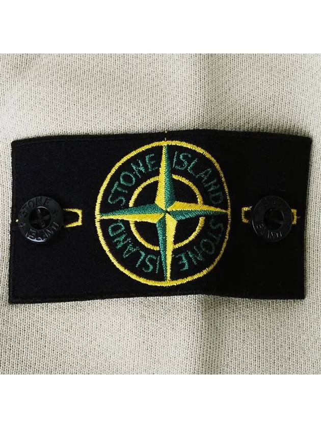 Compass Badge Sweatshirt Beige - STONE ISLAND - BALAAN 5