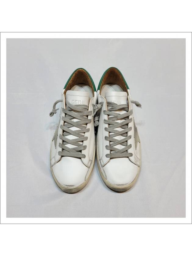 Superstar Low Top Sneakers Green White - GOLDEN GOOSE - BALAAN 4