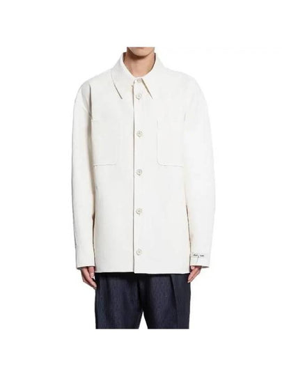 Cotton Long Sleeve Shirt Ivory - FENDI - BALAAN 2