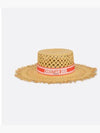 Dioriviera Naughtily-D Small Brim Hat Coral Beige - DIOR - BALAAN 1