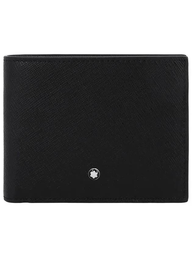 Sartorial 2 View Pocket 6CC Half Wallet Black - MONTBLANC - BALAAN 6