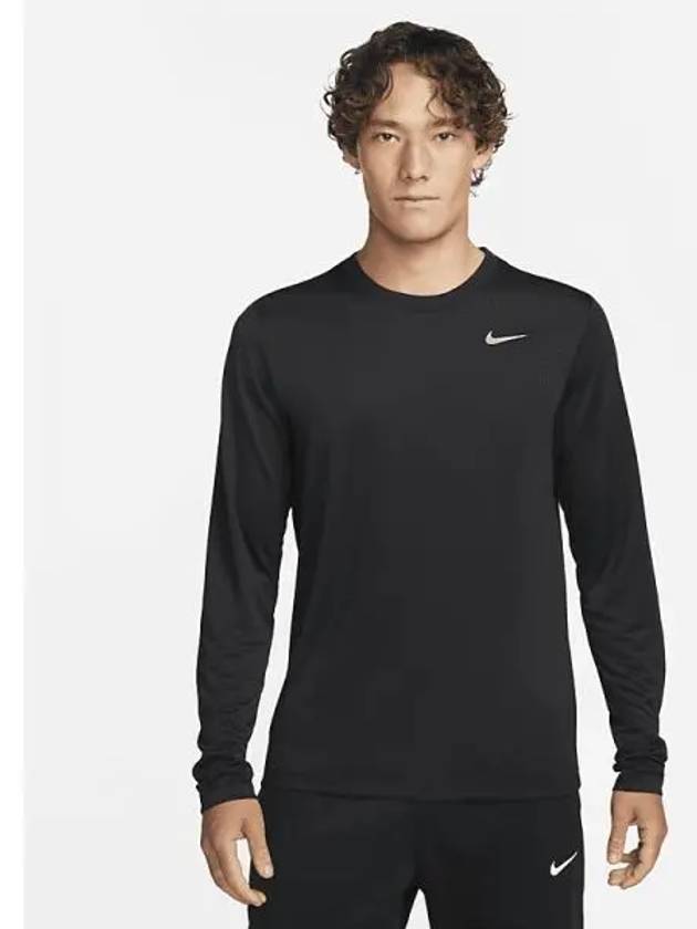 Men's Dry Fit Legend Long Sleeve T-Shirt Black - NIKE - BALAAN 2