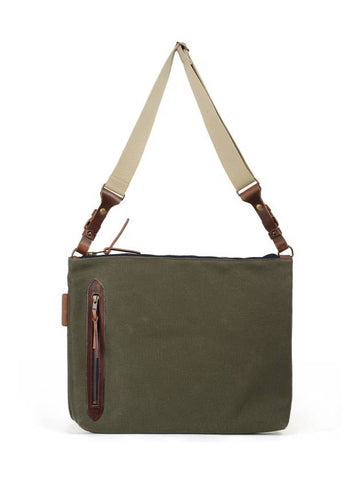 Basquiat Cross Bag Khaki - BLEU DE CHAUFFE - BALAAN 1