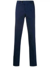Tapered Chino Cotton Straight Pants Navy - BRUNELLO CUCINELLI - BALAAN 1