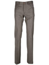 Men's Livigno Virgin Wool Straight Pants Gray - BRIONI - BALAAN 2