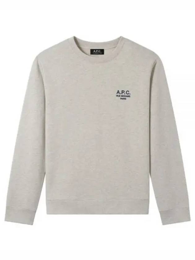 Rider Chest Small Logo Sweatshirt Grey - A.P.C. - BALAAN 2