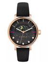 Leah Black Leather Women s Watch R4251118501 - FURLA - BALAAN 1