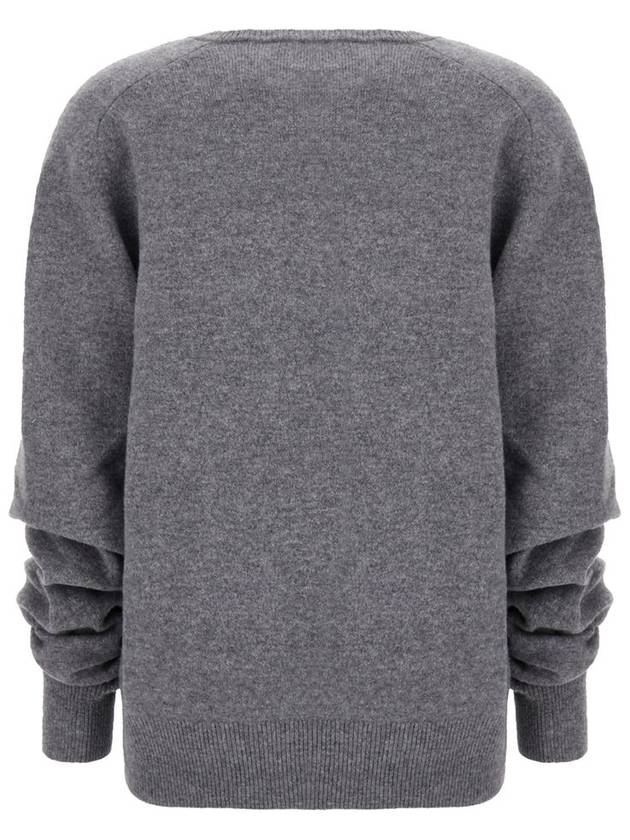 Tory Burch Wool V-Neck Sweater - TORY BURCH - BALAAN 2