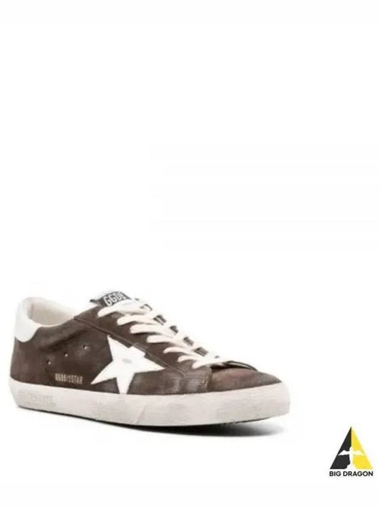 Superstar Suede Low-Top Sneakers Brown - GOLDEN GOOSE - BALAAN 2