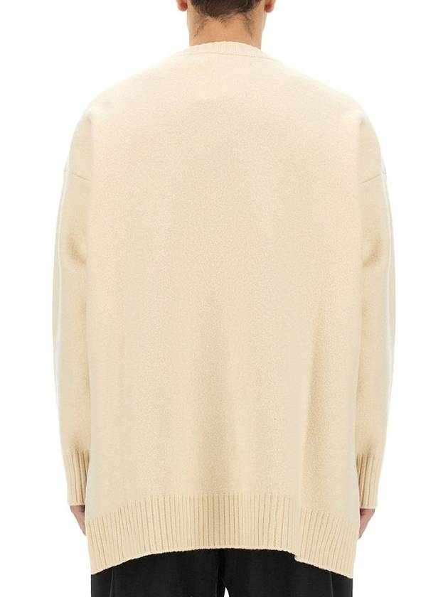 Logo Print Wool Sweater J21GP0137J14661 - JIL SANDER - BALAAN 4