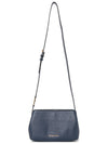 Grained Leather Cross Bag Navy - MICHAEL KORS - BALAAN 8