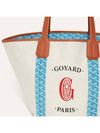 Belharra Tote Bag Turquoise Blue - GOYARD - BALAAN 5