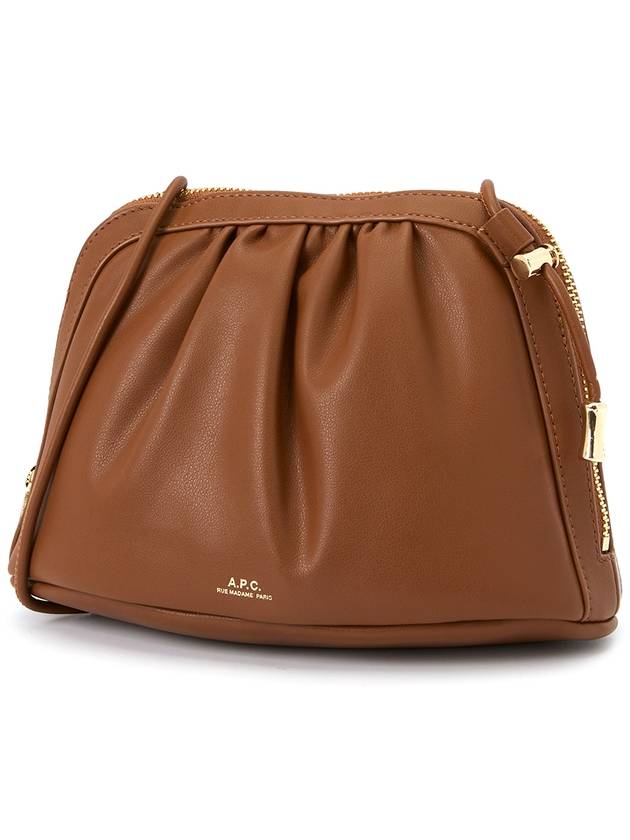 Ninon Drawstring Cross Bag Brown - A.P.C. - BALAAN 3