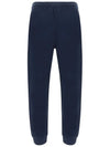 Signature Wappen Patch Cotton Baggy Pants Navy - STONE ISLAND - BALAAN 3