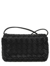 Intrecciato Mini Cross Bag Black - BOTTEGA VENETA - BALAAN 2