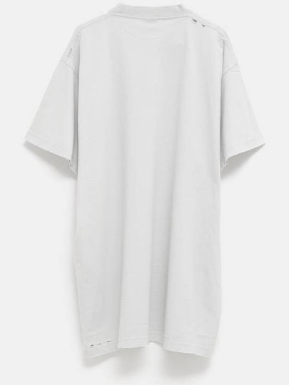 3B Liquefied T-Shirt Oversized for Men - BALENCIAGA - BALAAN 2