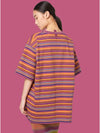 Big T-Shirt Color Stripes_Purple Multi (C602P06PF22-501) - MARC JACOBS - BALAAN 14