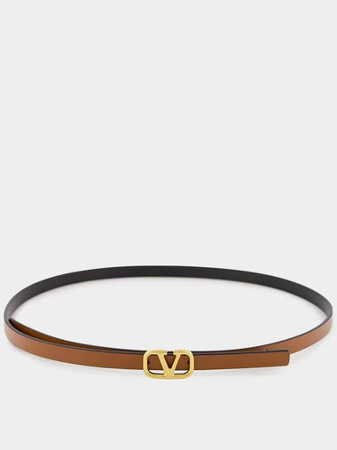 V logo signature reversible belt - VALENTINO - BALAAN 1