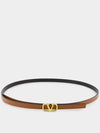 V logo signature reversible belt - VALENTINO - BALAAN 1