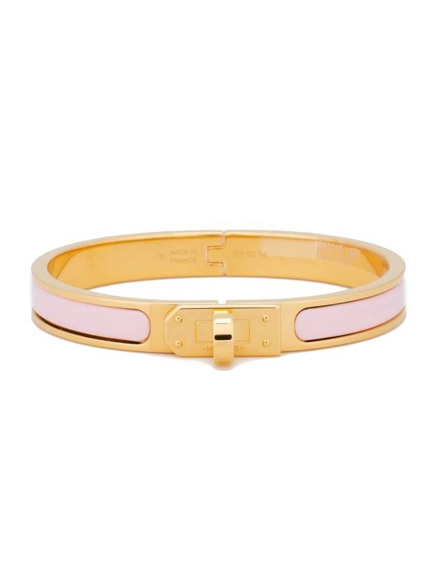 Mini Clic Kelly Bracelet Gold Rose - HERMES - BALAAN 2