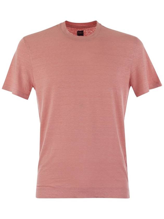 Linen flex T-shirt - FEDELI - BALAAN 1