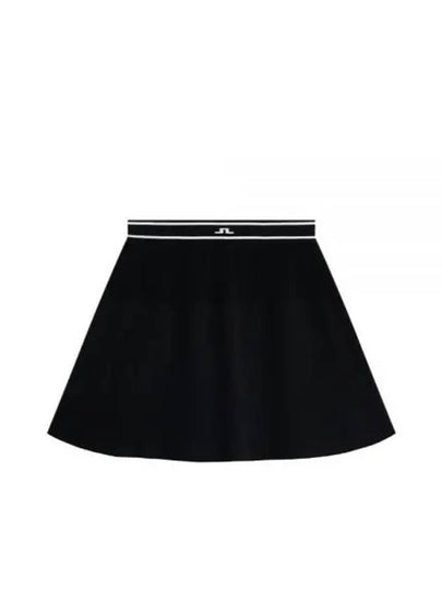 Emma Knit Skirt Black - J.LINDEBERG - BALAAN 2