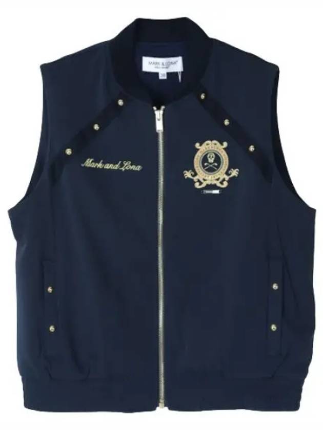 Women s Prince Stud Zip Up Vest Golf - MARK & LONA - BALAAN 1