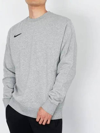 Park 20 Crew Fleece Sweatshirt Grey - NIKE - BALAAN 2