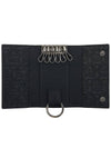 Gancini key wallet 66 1072 NERO PEBBLE 0753609 - SALVATORE FERRAGAMO - BALAAN 10