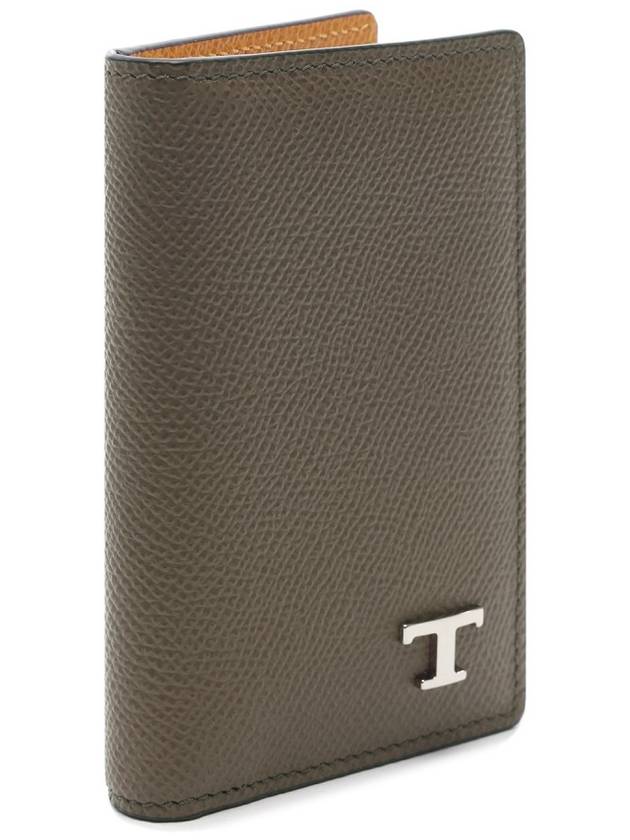 Men s T Logo Two tone Card Wallet XAMTSYFA200 RTV 9O73 24F - TOD'S - BALAAN 3