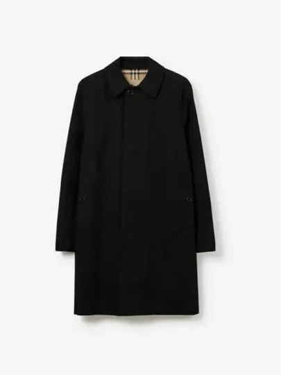 Mid-Length Camden Heritage Car Coat Black - BURBERRY - BALAAN 2