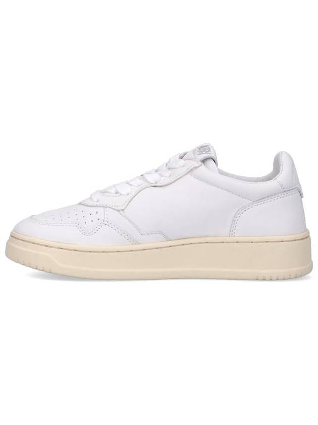 Medalist Goatskin Low Top Sneakers White - AUTRY - BALAAN 4