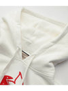 Strawberry Cotton Hoodie White - GUCCI - BALAAN 4